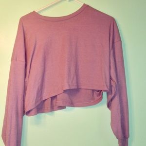 Nasty Gal Ribbed Purple Lounge Set